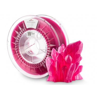 Spectrum 80886 3D filament, PLA Crystal, 1,75mm, 1000g, ružový (Frozen berry)