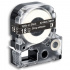 Epson LK-5BWV, SD18KW, C53S655014, 18mm x 9m, biela tlač / čierny podklad, kompatibilná páska