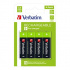 Verbatim 49517 Nabíjateľná batéria AA (HR6), 2500 mAh, 1.2V, blistr, 4ks