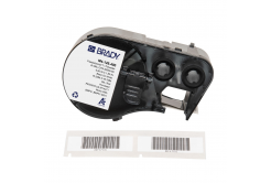 Brady M4-126-490 / 170776, 45.72 mm, Polyester, čierna tlač / biely podklad