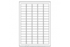 Samolepiace etikety 35,6 x 16,9 mm, 80 etikiet, A4, 100 listov