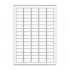 Samolepiace etikety 35,6 x 16,9 mm, 80 etikiet, A4, 100 listov