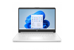 HP 14s/14s-dq0030nc/N4120/14"/1366x768/4GB/128GB SSD/UHD 600/W11S/White/2R
