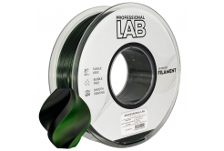 Professional Lab FG-P101-E1, 3D filament, PLA Silk, 1,75mm, 1000g,  Dual Color, Viacfarebný (Black, green)