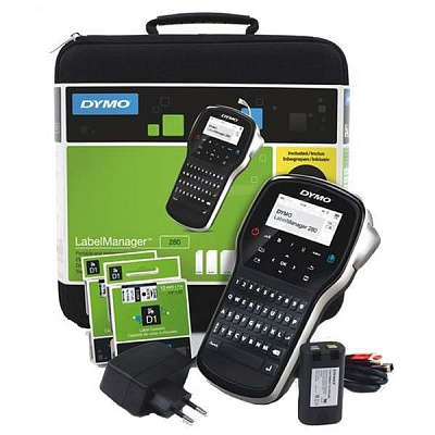 Dymo LabelManager 280 S0968990 tlačiareň štítkov s kufrom, rozbalené