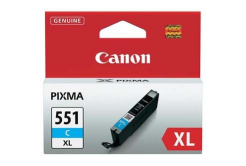 Canon CLI-551XLC azúrová (cyan) originálna cartridge