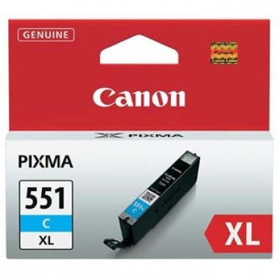 Canon CLI-551XLC 6444B001 azúrová (cyan) originálna cartridge