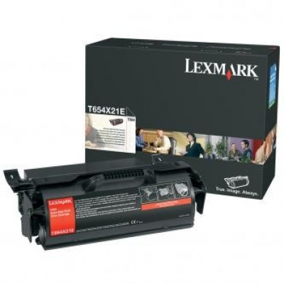 Lexmark T654X21E čierný (black) originálny toner
