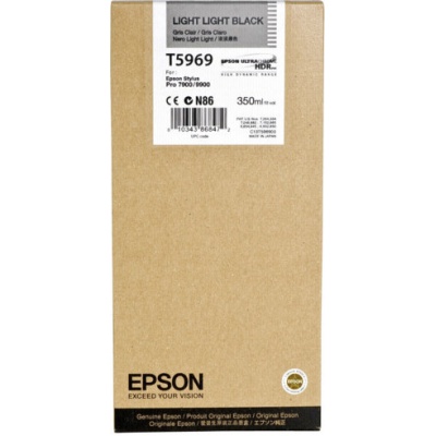 Epson T596700 svetle čierna (light black) originálna cartridge