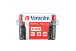 Verbatim 49504 Alkalická batéria AAA-LR03 Micro, AAA, 1.5V, krabička, 24ks