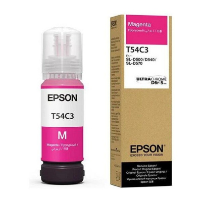 Epson T54C3 C13T54C320 purpurová (magenta) originálna atramentová náplň