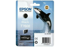 Epson T7608 C13T76084N10 matne čierna (matte black) originálna cartridge