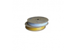 Popisovacia hviezdicová PVC bužírka S40Y, vnútorný priemer 4,0mm / prierez 2,5mm2, žltá, 55m