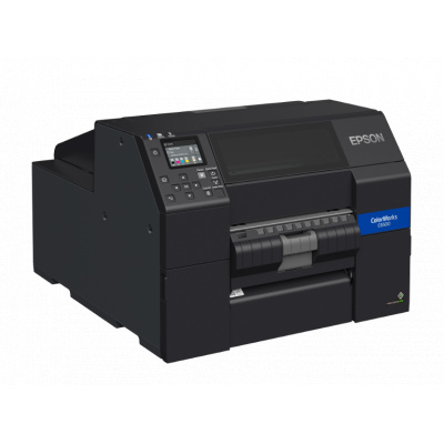 Epson ColorWorks C6500Pe (mk) C31CH77202MK, farebná tlačiareň štítkov, peeler, disp., USB, Ethernet, black