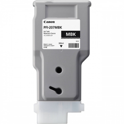 Canon PFI-207MBK, 8788B001 matná čierna (matte black) originálna cartridge