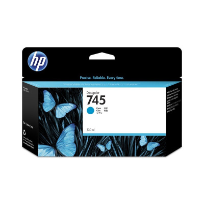 HP 745 F9J97A azúrová (cyan) originálna cartridge