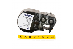 Brady M4C-500-595-YL-BK / 170820, 12.70 mm x 7.62 m, Vinyl, čierna tlač / žltý podklad