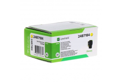 Lexmark 24B7184 žltý (yellow) originálny toner