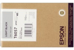 Epson T605700 svetle čierna (light black) originálna cartridge