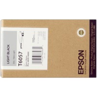 Epson T605700 svetle čierna (light black) originálna cartridge