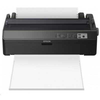 Epson tiskárna jehličková LQ-2090IIN, A4, 24 jehel, 1+6 kopii, USB 2.0, Ethernet, Energy Star