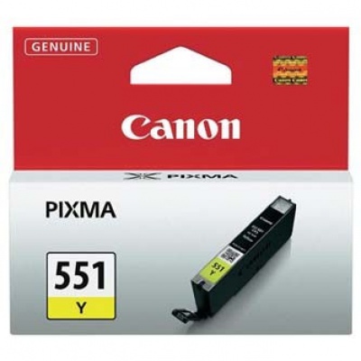 Canon CLI-551Y 6511B001 žltá (yellow) originálna cartridge