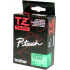 Brother TZ-D51 / TZe-D51, 5mm, čierna tlač/zelený podklad, originálna páska
