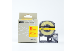 Epson LK-SC9YR, 9mm x 9m, červený tisk / žlutý podklad, kompatibilní páska