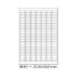 Samolepiace etikety 25,4 x 10 mm, 189 etikiet, A4, 100 listov