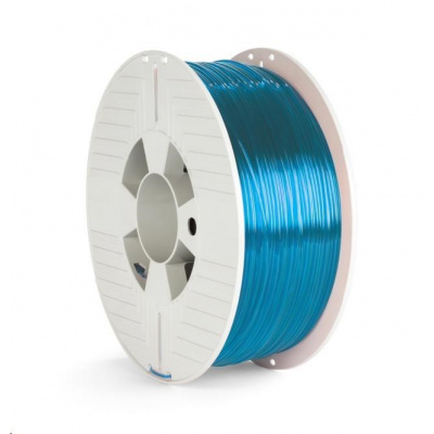 Verbatim 55056 3D filament, PET-G, 1,75mm, 1000g, 327m, Priesvitný modrý (Blue Transparent)