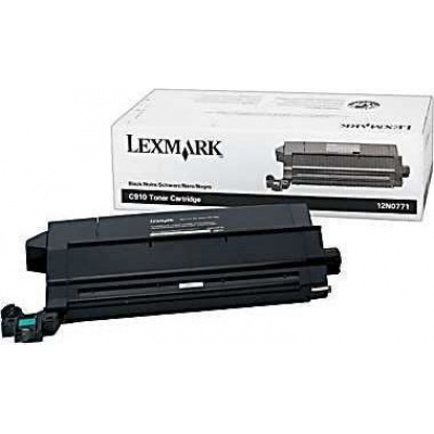 Lexmark 12N0771 čierný (black) originálny toner