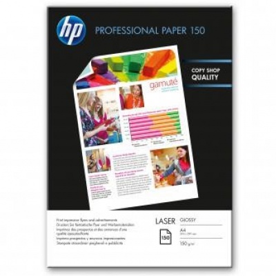HP Professional Glossy Laser Photo Paper, foto papír, lesklý, bílý, A4, 150 g/m2, 150 ks, CG965