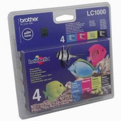 Brother LC-1000VALBP multipack originálna cartridge