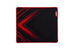 Podložka pod myš G49, Blaze L, herní, černo-červená, 450 x 400 x 3 mm, Marvo