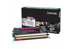 Lexmark 24B5702 purpurový (magenta) originálny toner