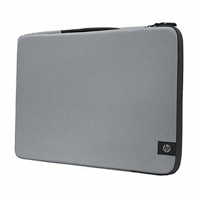 Puzdro na notebook 13-14", Protective Meteor Silver 13-14 Laptop Sleeve, Meteoricky strieborný zo 100 % polyesteru, HP