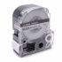 Epson LK-6SBM, SM24X, 24mm x 9m, čierna tlač / matný strieborný podklad, kompatibilná páska