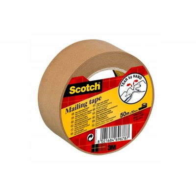 3M Scotch Papierová baliaca páska, 50 mm x 50 m (P5050)