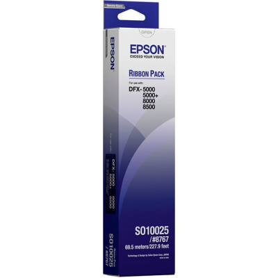 Epson C13S010025, čierna, originálna farbiaca páska