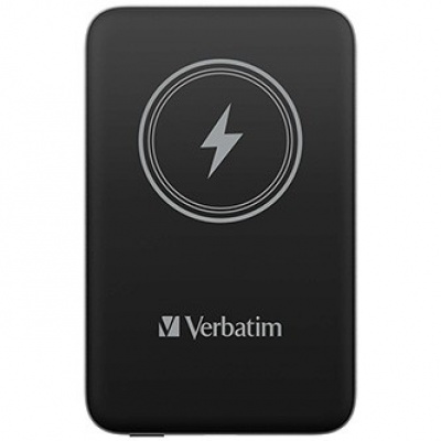 Verbatim 32245 power banka s bezdrôtovým nabíjaním, 5V, 10 000mAh, čierna