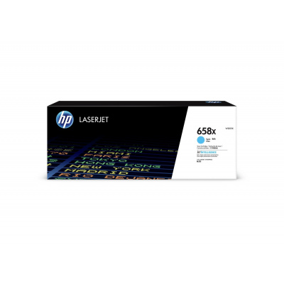 HP 658X W2001X azúrový (cyan) originálny toner