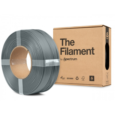 "The Filament" by Spectrum TF-24182, ReFill, HT-PLA, 1,75mm, 1000g, tmavo sivý (Dark grey)