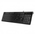 Genius Slimstar 230 31310010400, klávesnice US, multimediální, slim typ drátová (USB), černá