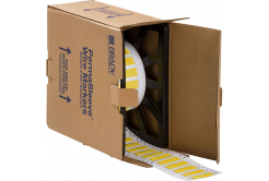 Brady LSZH-500-2-YL / 141257, etikety, THT Low Smoke Halogen Free Permasleeve Wire Marking Sleeves, 50.80 mm x 21.60 mm
