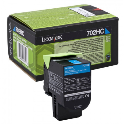 Lexmark 70C2HC0 azúrový (cyan) originálny toner