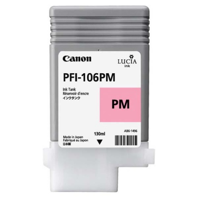 Canon PFI-106PM, 6626B001 foto purpurová (photo magenta) originálna cartridge