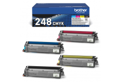 Brother TN248VAL CMYK (farebný) multipack originálny toner