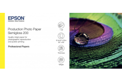 Epson 914/30/Production Photo Paper Semigloss, 36", C13S450377, 200 g/m2, papier, 914mmx30m, biely, rola