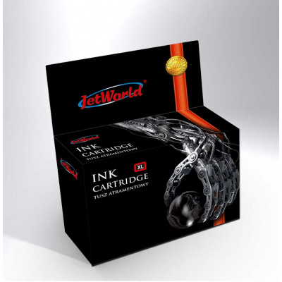 Ink Cartridge JetWorld  Black HP 934XL (indicates the ink level - chip SCC) remanufactured C2P23AE 