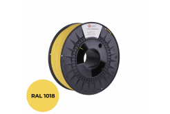 C-Tech 3DF-P-PLA1.75-1018 3D filament, PREMIUM LINE, PLA, zinková žltá, RAL1018, 1,75mm, 1kg